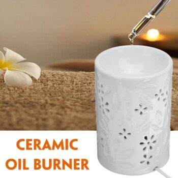 Ceramic Electric Oil Burner - Floral