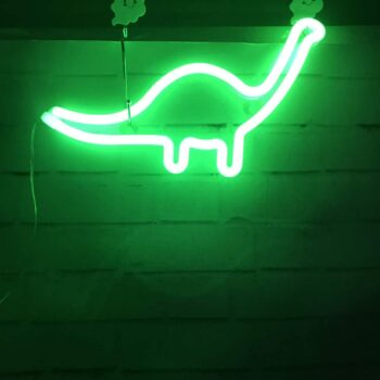LED Dinosaur Neon Sign Light