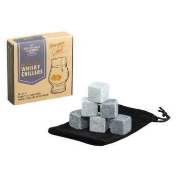 Whisky Chillers 6 Pack with Drawstring Pouch