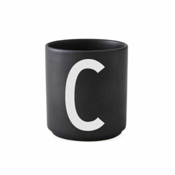 Personal Porcelain Cup - Black - C