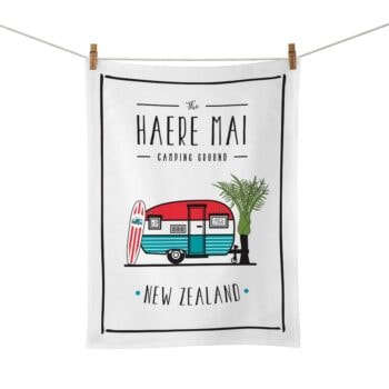New Zealand Tea Towel - Haere Mai