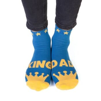 Feet Speak Socks - King Dad