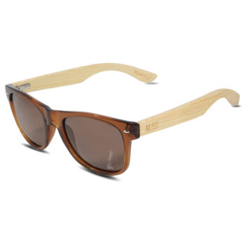 50/50s Sunglasses with Wood Arms - Brown