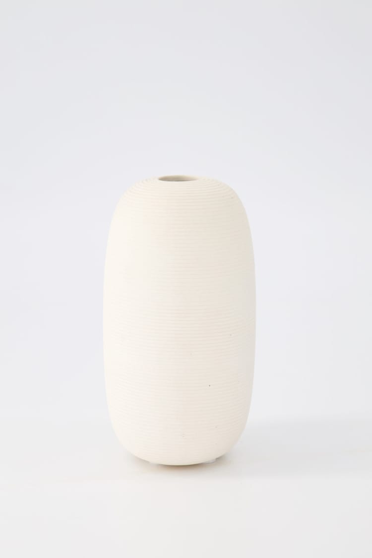 Ceramic Striped Vase