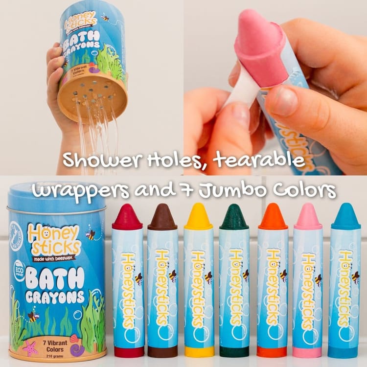 Honeysticks Bath Crayons (7 Pk)