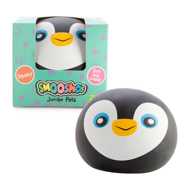 Smoosho’s Jumbo Squishy Ball - Penguin