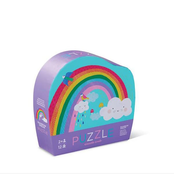 Mini Shaped Puzzle 12pc - Rainbow Dream