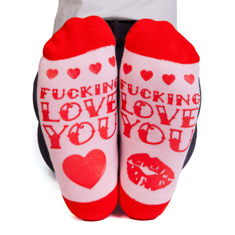 Feet Speak Socks - F*cking Love You