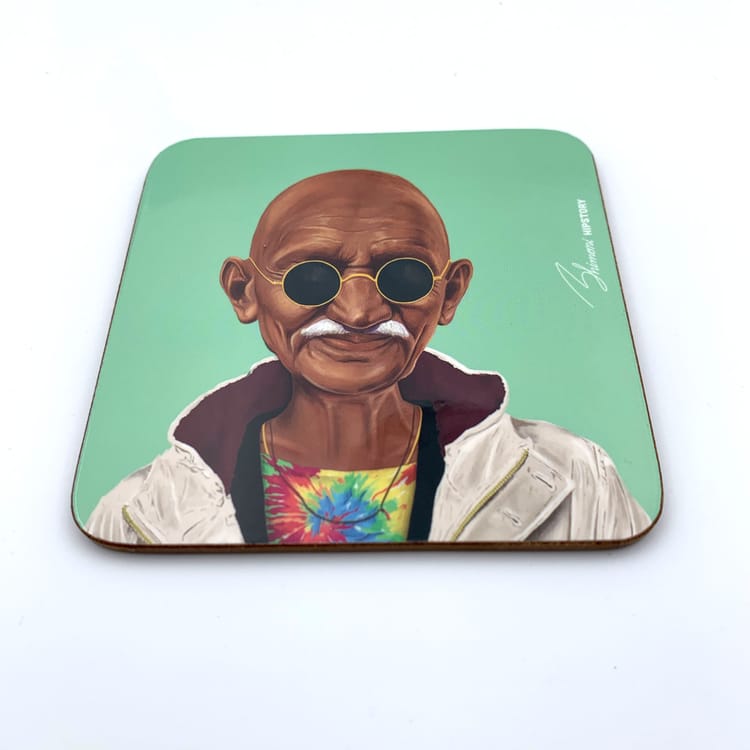 Coaster - Mahatma Gandhi