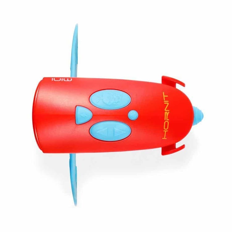 Mini Hornit Bike/Scooter Light and Horn - Blue/Red