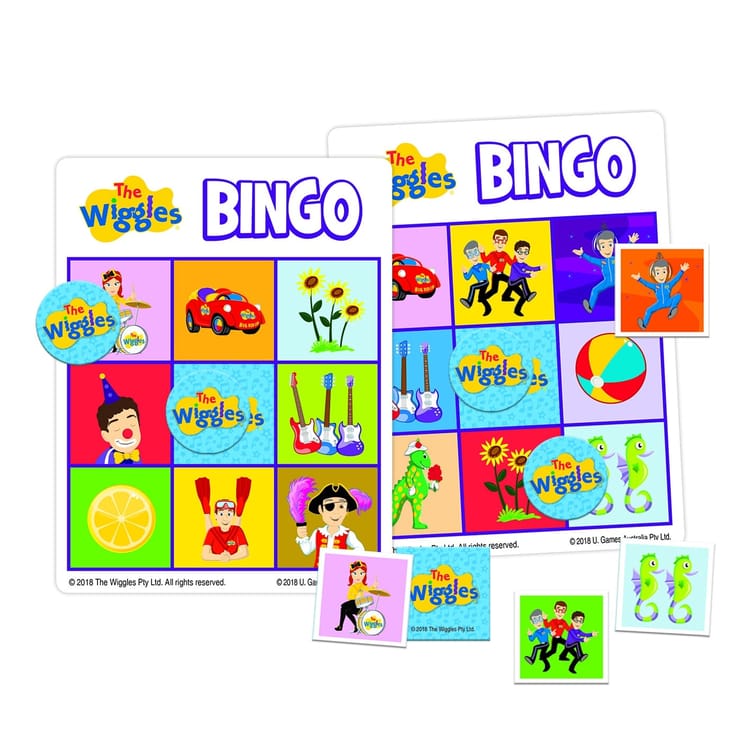 The Wiggles Bingo & Matching Tin 2 Games in 1