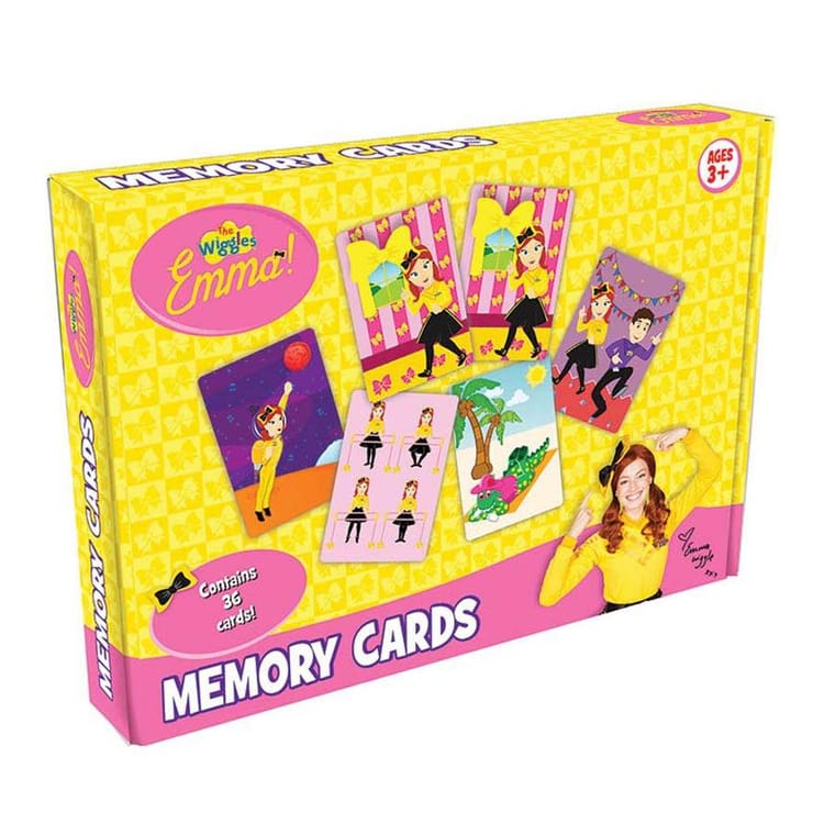 Wiggles Emma Memory Cards