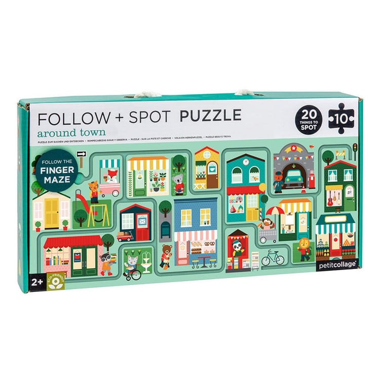 Follow + Spot 10pc Jigsaw Puzzle - Around Town