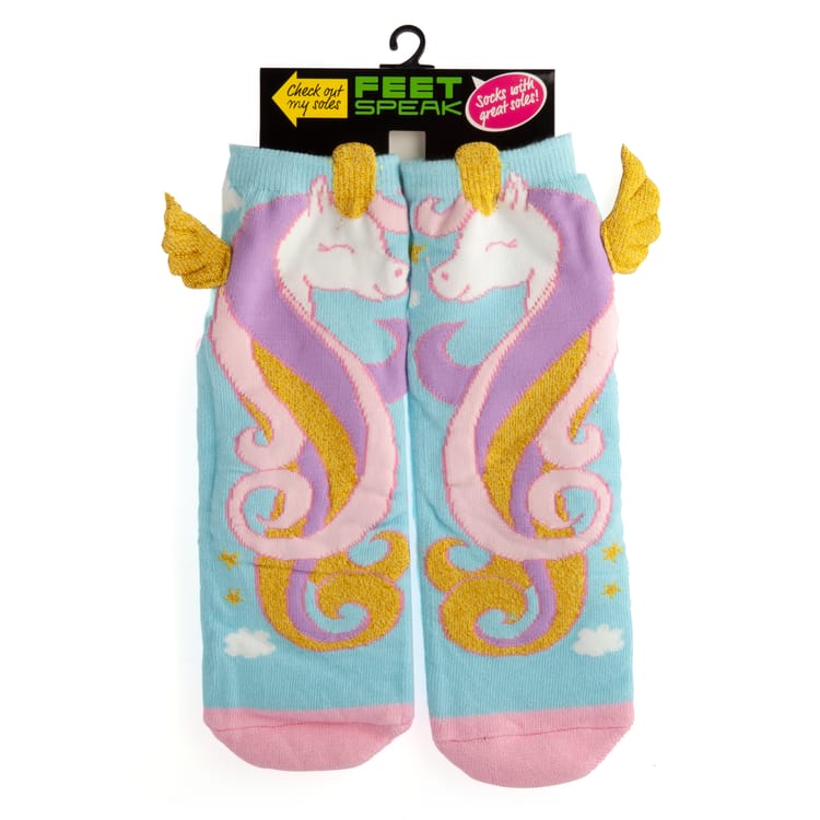 Feet Speak Socks - Unicorn Princess