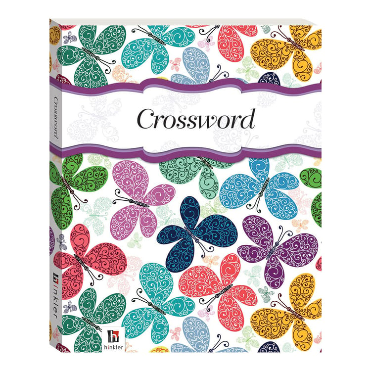 Perfect Puzzles Flexibound Crosswords Butterflies
