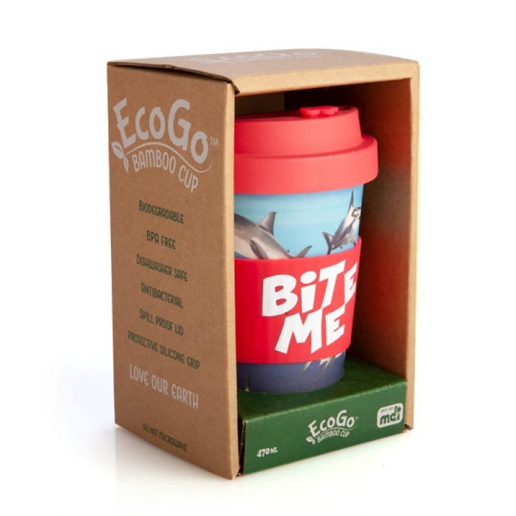 Eco-to-Go Bamboo Cup - Shark