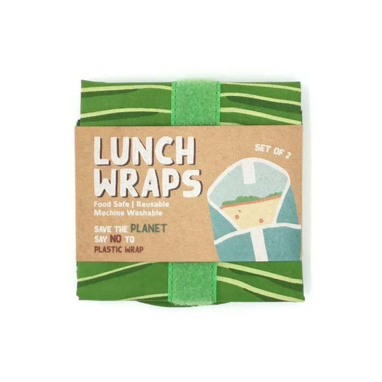 Lunch Wrap Set of 2 - Tropical Leaves