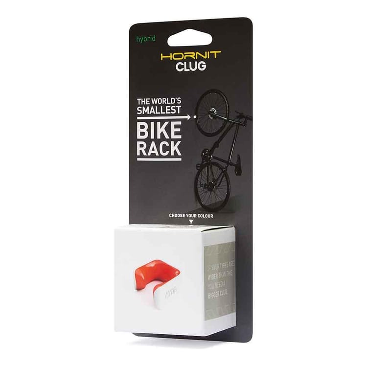 Clug Hybrid Bike Rack - White/Orange