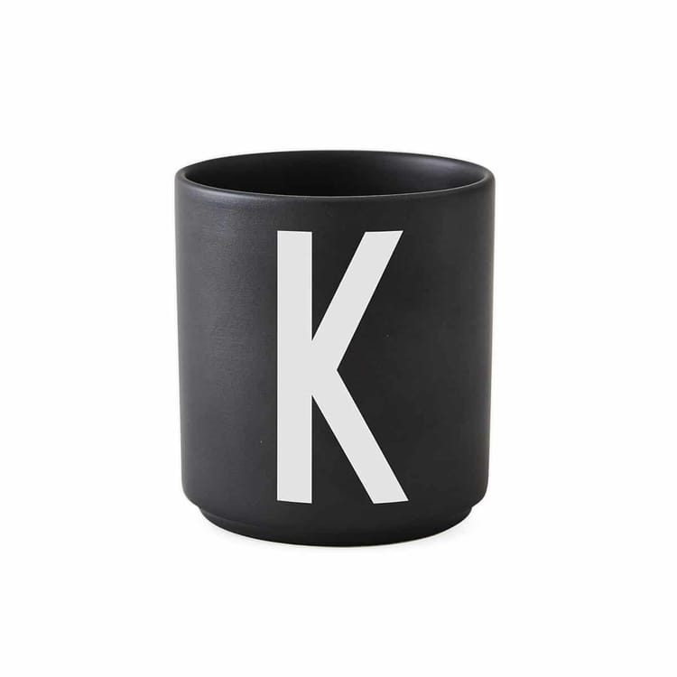 Personal Porcelain Cup - Black - K