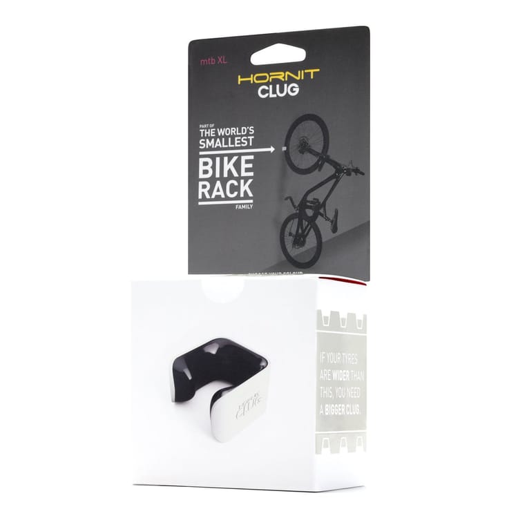 Clug MTB XL Bike Rack - White/Black