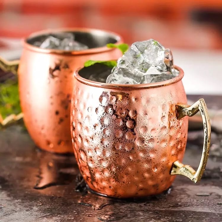 Moscow Mule Copper Mug - Hammered