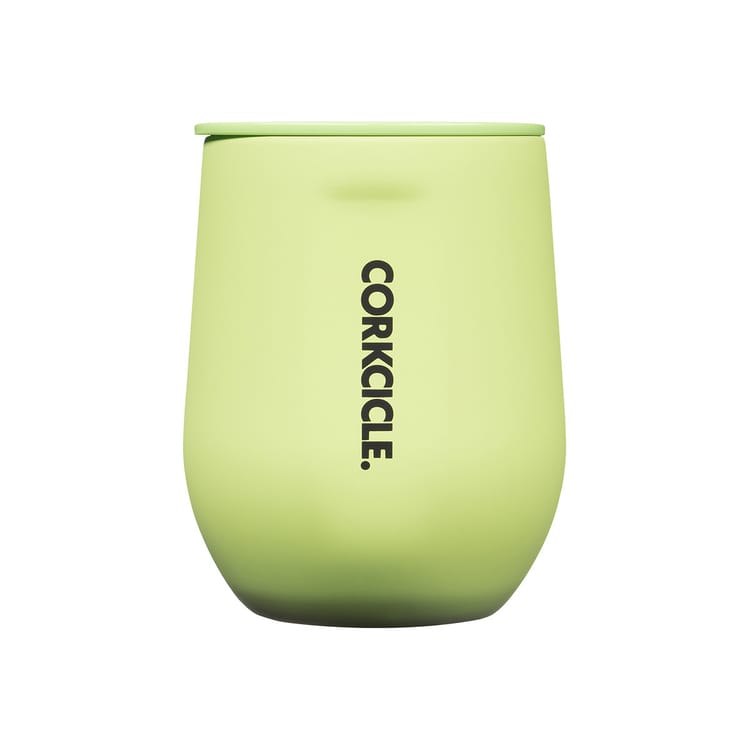 Neon Lights Stemless Insulated Stainless Steel Cup - 12oz - Citron