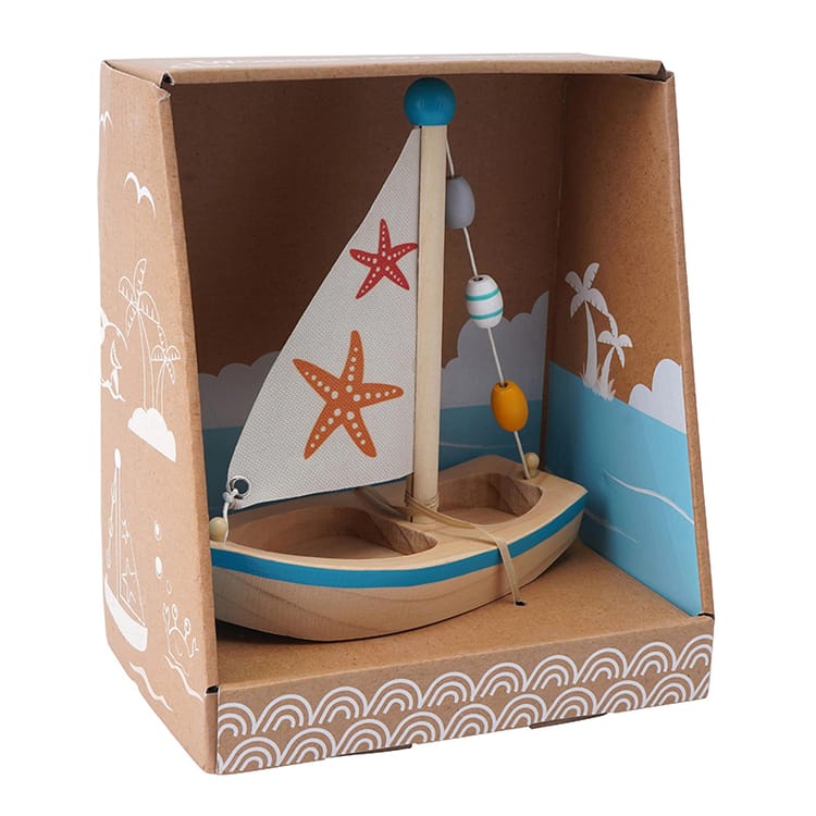 Little Tribe Wooden Sailing Boat - Starfish