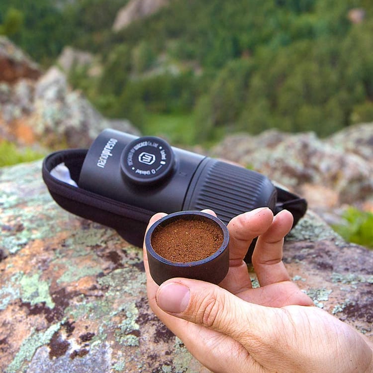 Nanopresso Portable Espresso Maker with Protective Case - Black