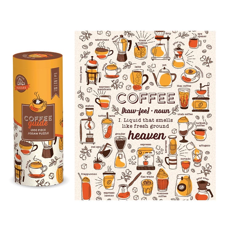 Coffee Guide 1000pc Jigsaw Puzzle