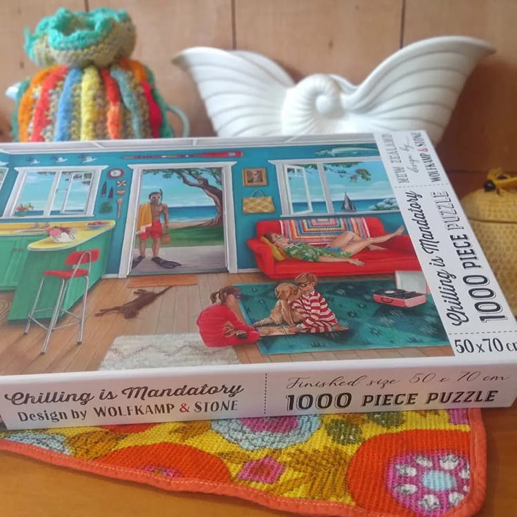 Chilling is Mandatory 1000pc Jigsaw Puzzle