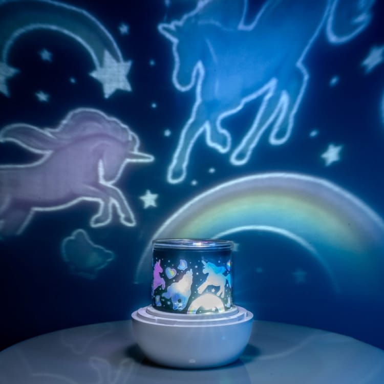 Lil Dreamers Lumi-Go-Round Rotating Projector Light - Unicorn