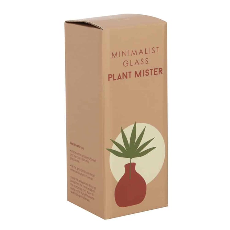 Minimalist Glass Plant Mister - Pink