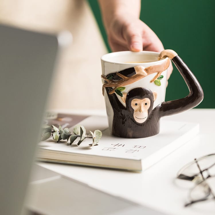 Monkeyin' Around 3D Mug