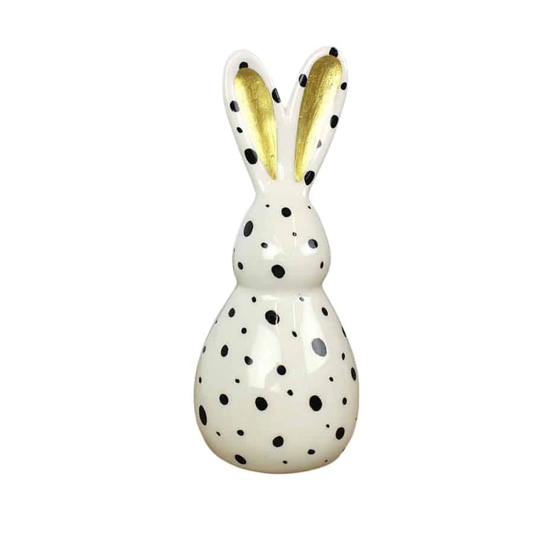 Bunny Ornament with Spots