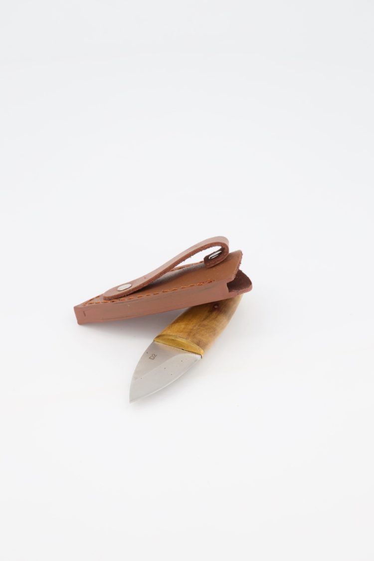 12cm Mini Wood Stainless Knife