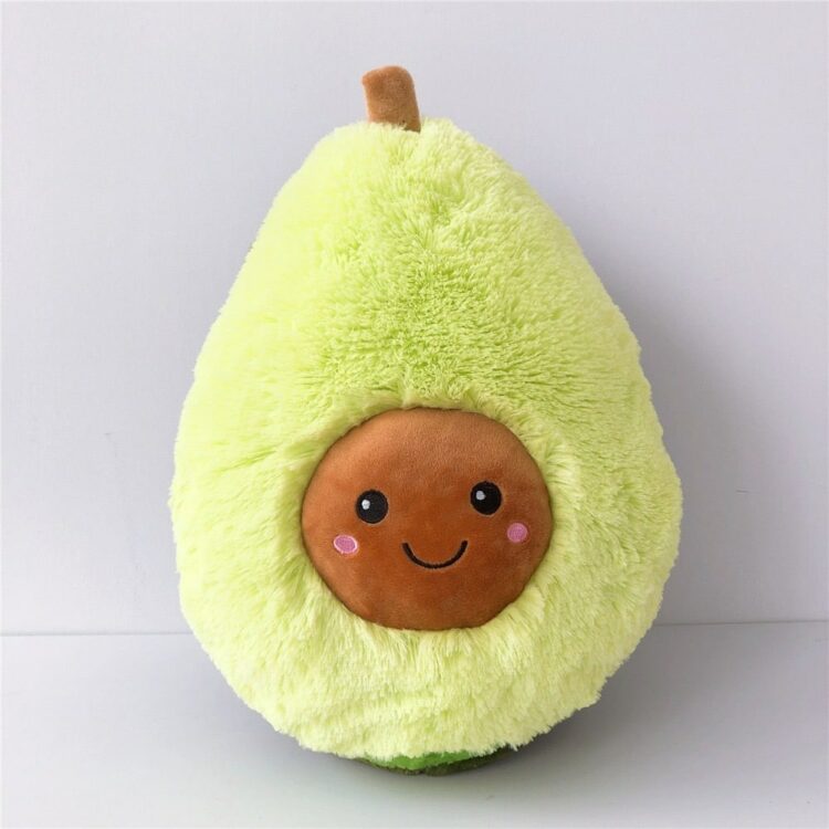 Happy Avocado Pillow Cushion Plush Toy