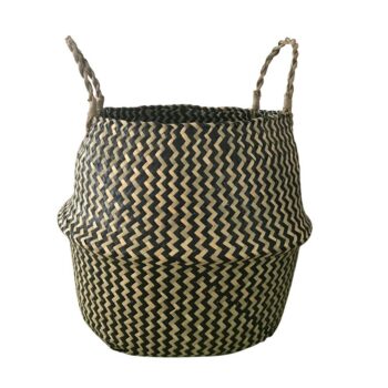 Seagrass Plant Storage Laundry Basket
