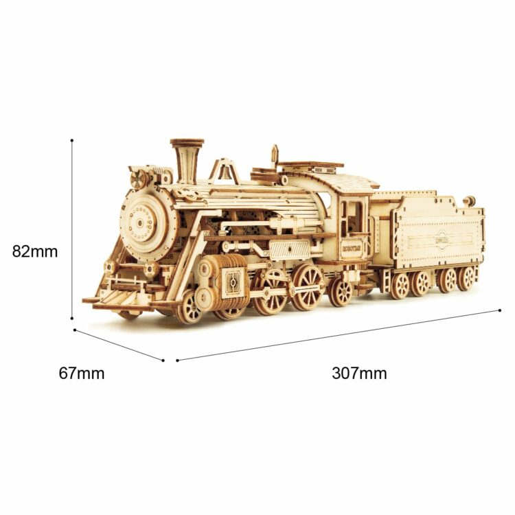 ROKR Prime Steam Express Wooden 3D Puzzle