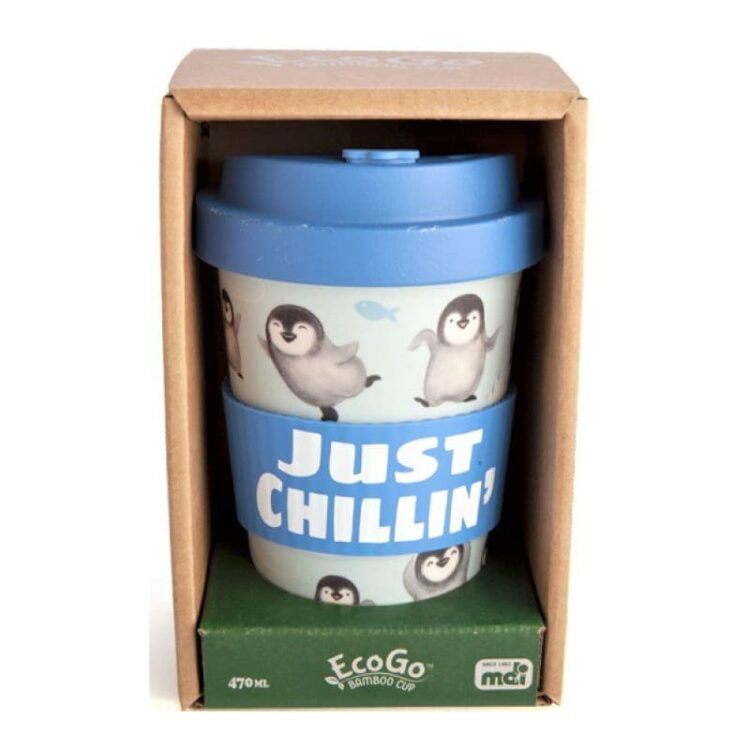 Eco-to-Go Bamboo Cup - Penguin
