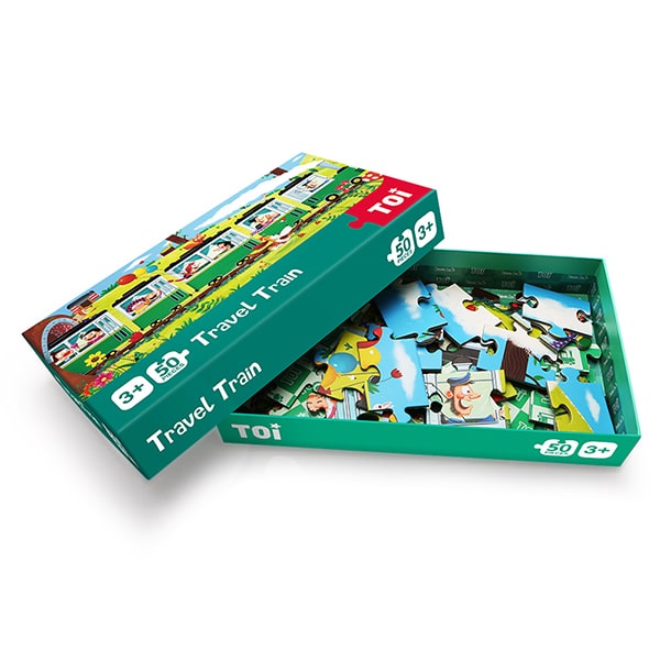Travel Train 50 Piece Jigsaw Puzzle