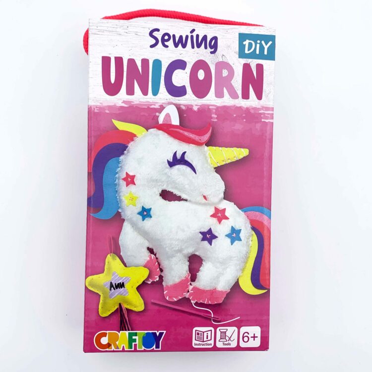 Sewing Animal DIY Kit - Unicorn
