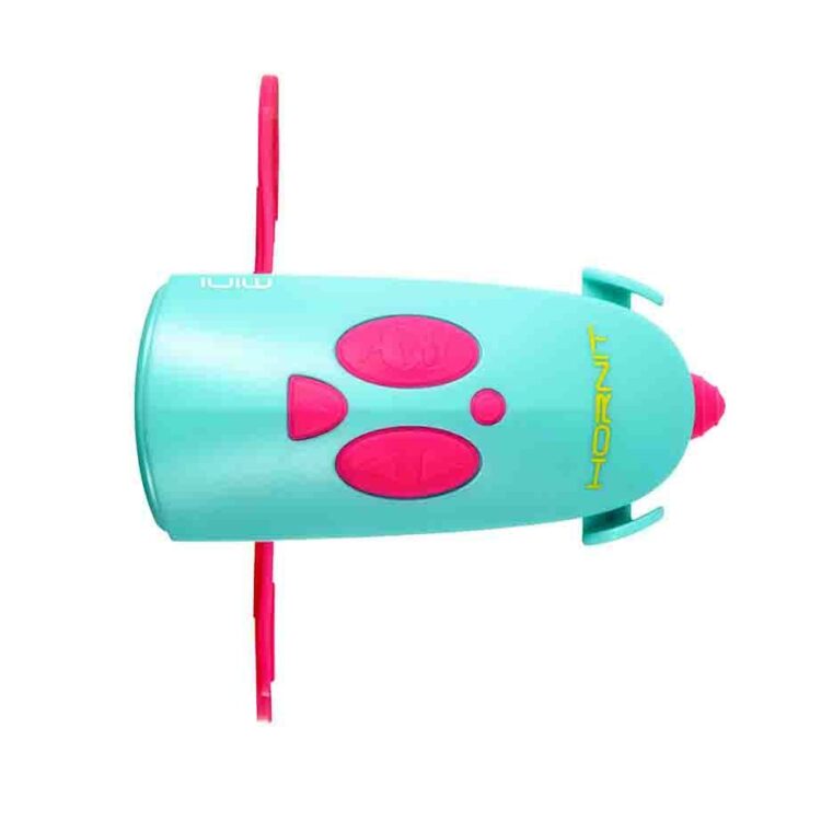 Mini Hornit Bike/Scooter Light and Horn - Pink/Turquoise