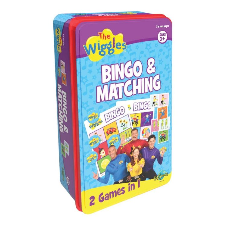 Wiggles Bingo & Matching Tin