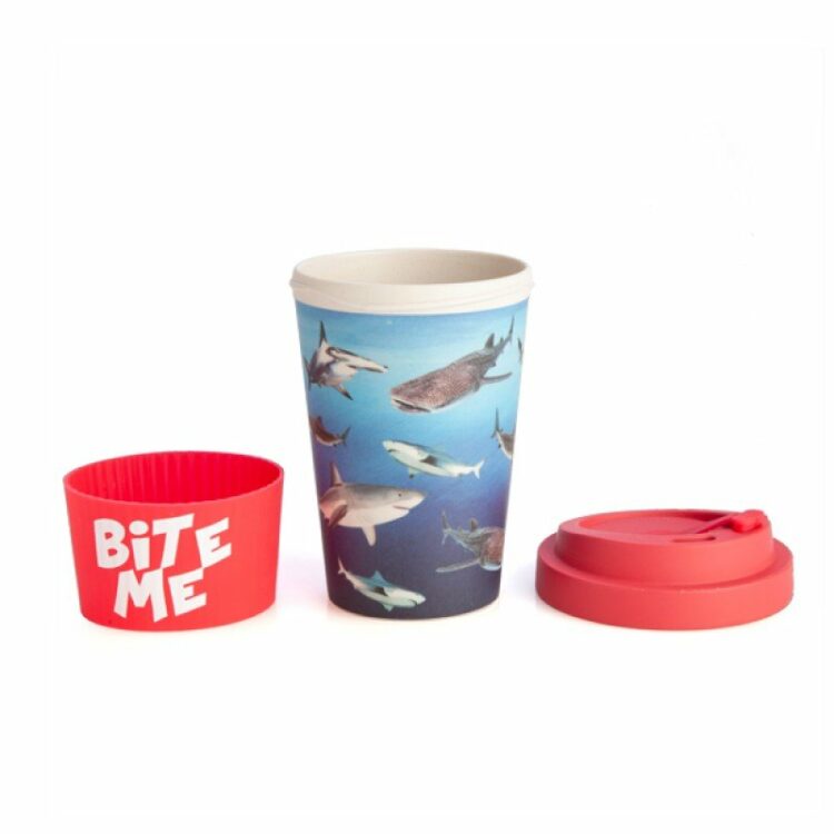 Eco-to-Go Bamboo Cup - Shark