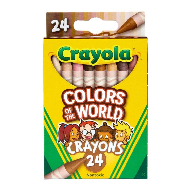 Colours of the World Crayons Pack of 24