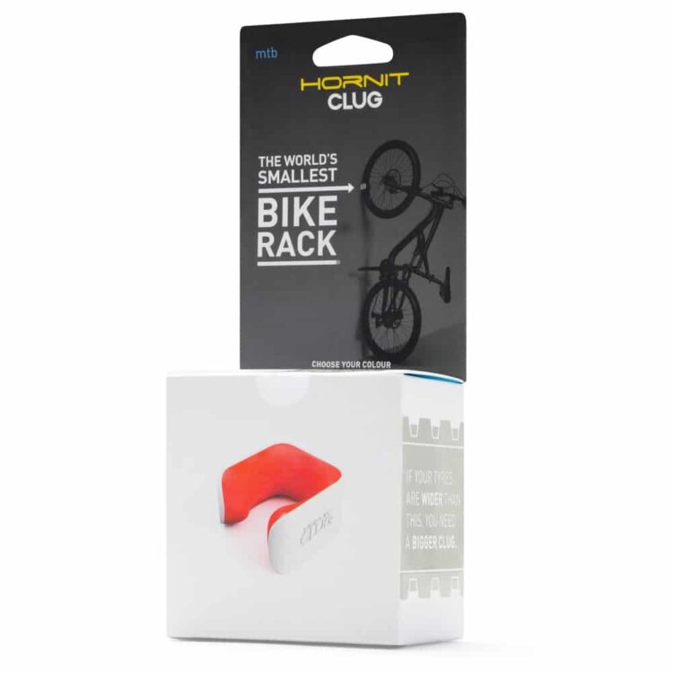 Clug MTB Bike Rack - White/Orange