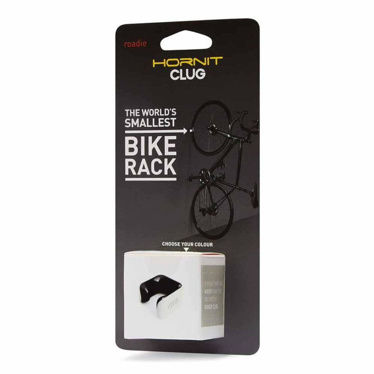 Clug Roadie Bike Rack - White/Black