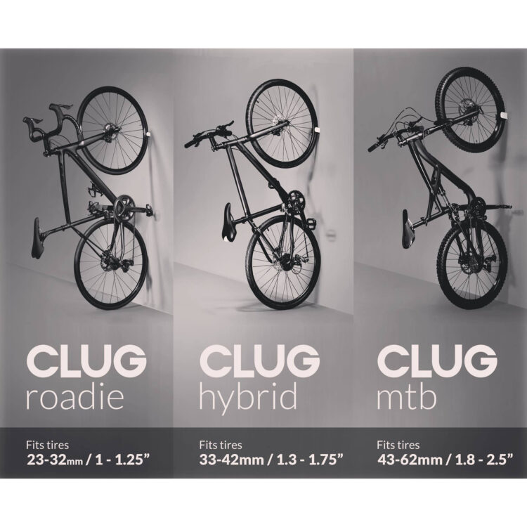 Clug MTB Bike Rack - White/Black