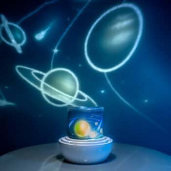 Lil Dreamers Lumi-Go-Round Rotating Projector Light - Space