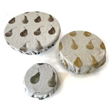 Pear Food Covers Set of 3